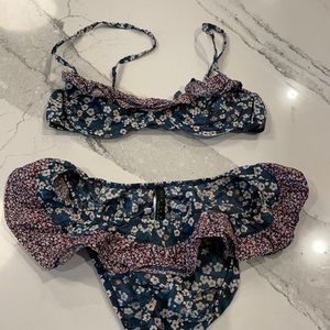 Liberty print bathing suit